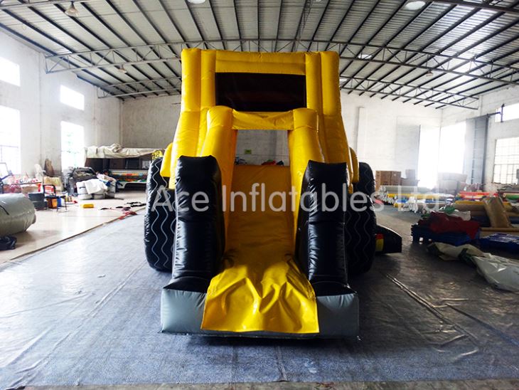indoor inflatable bouncy castle with slide